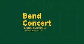 Sehome High School Band Concert | October 2023