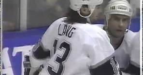 Robert Lang's fantastic first NHL goal against Rangers, jan 1994