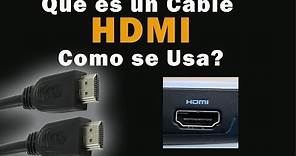 Que es un cable HDMI - Para televisiónes