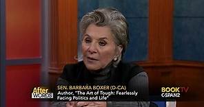 After Words-Senator Barbara Boxer
