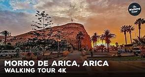 Walking Tour 4K | Morro de Arica, Arica - Chile