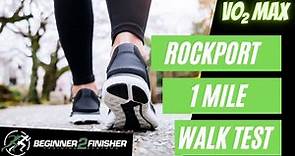 Rockport 1 Mile (1.6 km) Walk Test - Easiest Way To Test Your VO2 Max