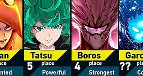 Strongest One Punch Man Characters
