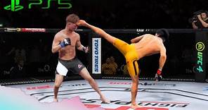 UFC4 | Dooho Choi vs Bruce Lee (EA Sports UFC 4) wwe mma