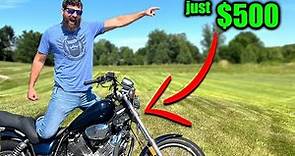 I Bought the Cheapest under $1,000 Motorcycles: Challenge