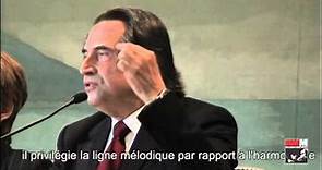 Napoli del '700 - Riccardo Muti - L'importanza dei grandi compositori della Scuola Napoletana