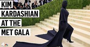 See Kim Kardashian's All Black Met Gala Look