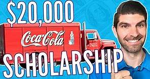 HOW TO WIN A COCA COLA SCHOLARSHIP // What To Know About The Coca Cola Scholarship Requirements