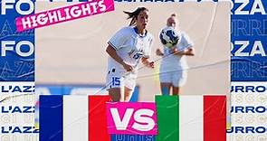 Highlights: Francia-Italia 4-2 - Under 17 femminile (7 ottobre 2022)