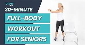 30-Minute Full Body Workout For Seniors At Home with Coach Kim