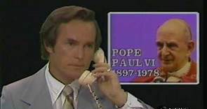 Aug 6, 1978 Pope Paul VI Dies Video ABC News