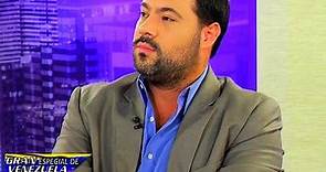 El periodista Roberto Carlos Olivares
