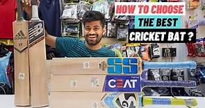 How To Select The Best Cricket Bat For Beginners ?