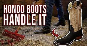 Hondo Boots HANDLE Horrible Conditions | Extended Test Review