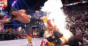 Matt Jackson hits an Exploding Superkick - AEW Double or Nothing 2023 - BCC VS The Elite