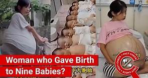 FACT CHECK: Viral Video Shows Woman who Gave Birth to Nine Babies at Once?
