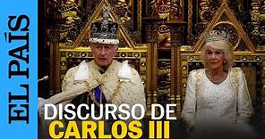 REY CARLOS III: Los mensajes más importantes de Carlos III en su discurso en el Parlamento | EL PAÍS