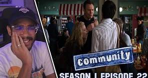 Community: Season 1 Episode 22 Reaction! - The Art of Discourse