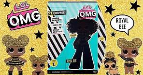 LOL SURPRISE OMG Fashion Dolls Royal Bee Unboxing Opening Queen Bee