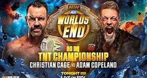 TNT Championship: Christian Cage v Adam Copeland | AEW Worlds End, LIVE Tonight on PPV