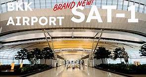 Bangkok Suvarnabhumi Airport’s Brand New Modern Satellite Terminal (SAT-1) ✈️