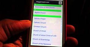 Church Finder -Locate Churches Near You
