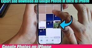 iPhone 12/12 Pro: How to Export and Download All Google Photos at Once
