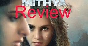 Review Mithya thriller web series on Zee5