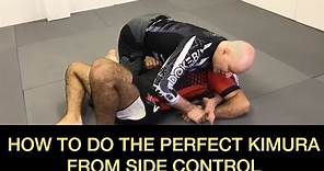 How To Do The Perfect Kimura From Side Control by John Danaher