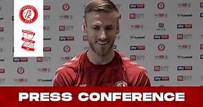 Dan Bentley speaks to the media ahead of City vs Birmingham | press conference