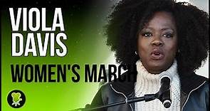 El poderoso discurso de Viola Davis en la Marcha de las Mujeres, subtitulado al español
