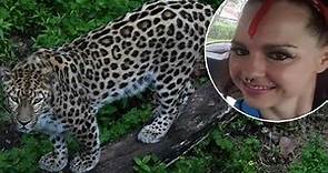 Horrific footage of Leopard attacked model Jessica Leidolph's head
