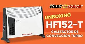 Cómo usar el calefactor de convección turbo modelo HF152-T | Heatwave