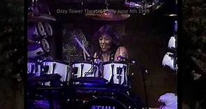 Randy Castillo drum solo at the Tower Theater, Philadelphia, PA 1989