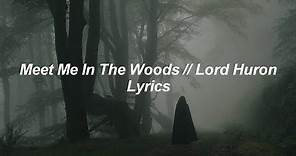Meet Me In The Woods // Lord Huron // Lyrics