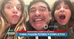 Diego Maradona cumplió 58 años: informe y saludos de sus hijos