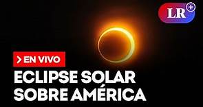 EN VIVO | Eclipse solar HOY: sintoniza la transmisión de la NASA del anillo de fuego