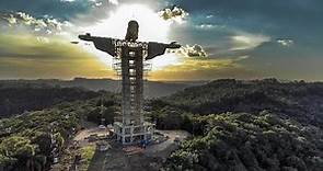 Encantado, en Brasil, ultima la construcción de un Cristo más alto que el del Corcovado