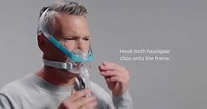 Fitting the Evora Full CPAP Mask - DirectHomeMedical