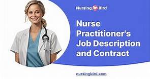 Nurse Practitioner's Job Description and Contract - Essay Example