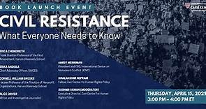Civil Resistance: What Everyone Needs to Know by Erica Chenoweth