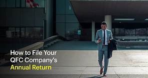 How to File Your QFC Company's Annual Return