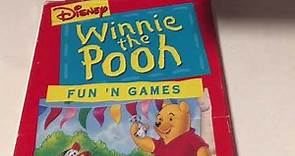 Walt Disney * Winnie the Pooh * Fun 'N Games * Playtime * VHS Movie Collection
