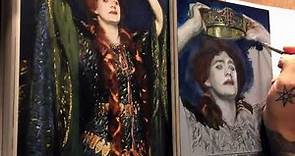 John Singer Sargent - Study of Ellen Terry as Lady Macbeth