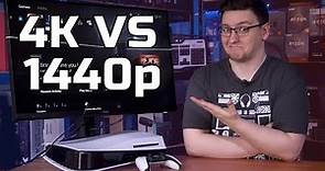 1440p vs 4K for GAMING in 2024 (PC & PS5)