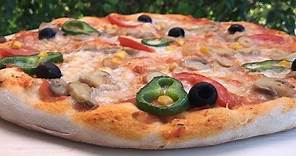 recette pizza italienne , la vraie pâte à pizza(1ère méthode)