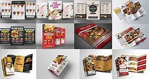 20 Restaurant Food Menu Bundle Download For Photoshop |Sheri Sk| Food Menu List Templates