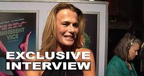 Inherent Vice: Serena Scott Thomas Exclusive Premiere Interview | ScreenSlam