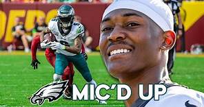 DeVonta Smith MIC’D UP for Eagles come from behind VICTORY!