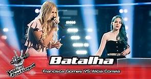 Francisca Gomes VS Alicia Correia - "At Last" | Batalha | The Voice Portugal